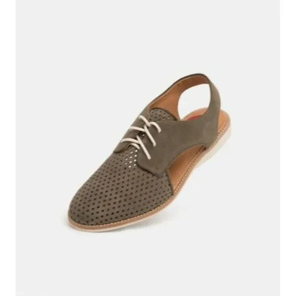 Rollie Slingback Punch Army Green Size 38 - 7.5