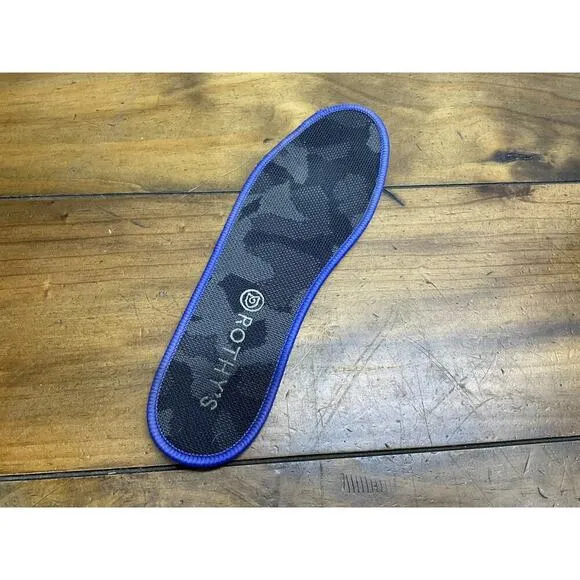 Rothy’s Original Slip On Sneakers Shoes Black Camouflage Women's Size 9.5