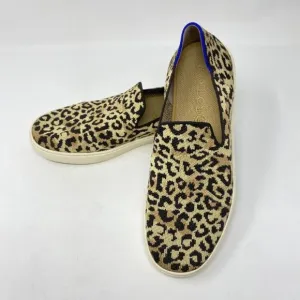 Rothy’s Slip On Knit Camo Cat Animal Print Sneakers W10.5