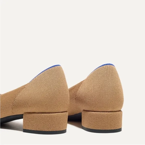 Rothy’s The High Point Wren Captoe - Block Heels