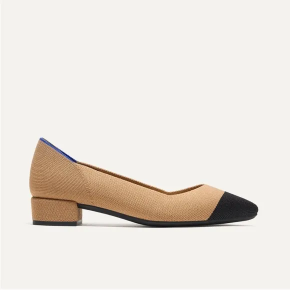 Rothy’s The High Point Wren Captoe - Block Heels
