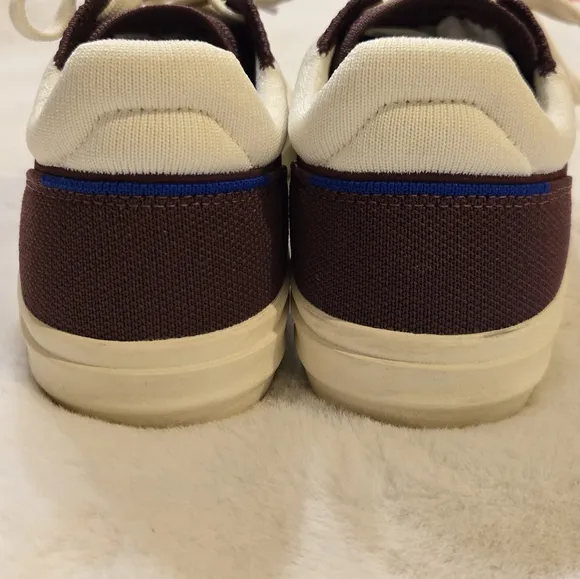 Rothy's The RS02 Lace Up Sneakers Burgundy Blitz Men's 6.5 Women's 8 MSRP $149