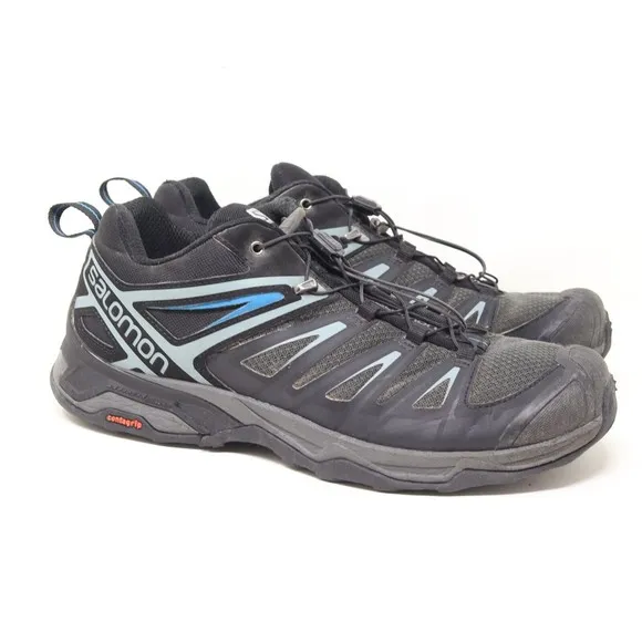 Salomon X Ultra Men's Size 10 US Black Athletic Outdoor Hiking Trail Shoe 402862