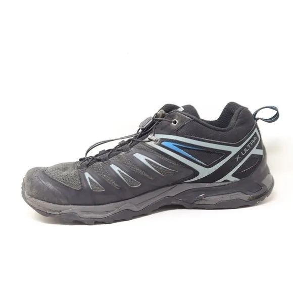 Salomon X Ultra Men's Size 10 US Black Athletic Outdoor Hiking Trail Shoe 402862