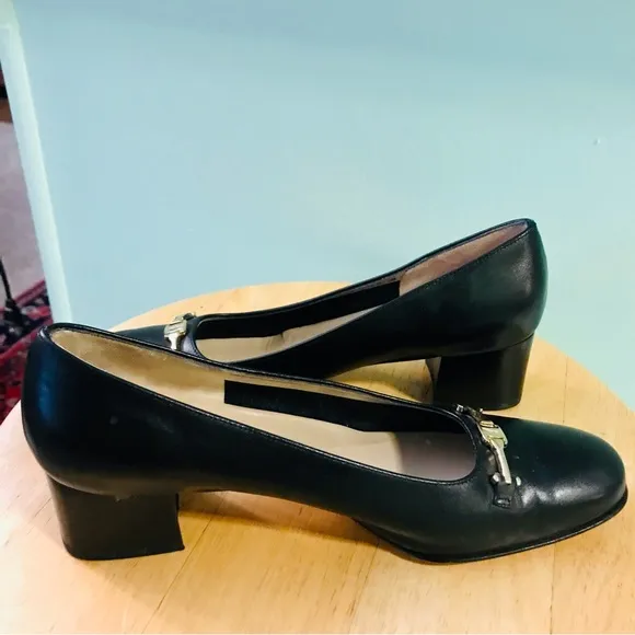 Salvatore Ferragamo 90’s vintage Charade block heels