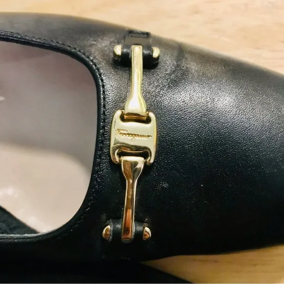 Salvatore Ferragamo 90’s vintage Charade block heels