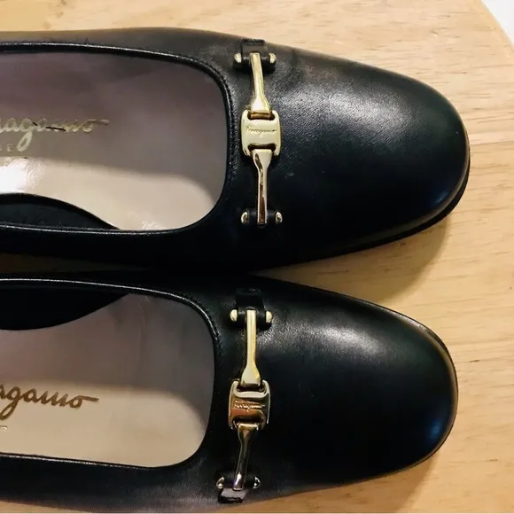 Salvatore Ferragamo 90’s vintage Charade block heels