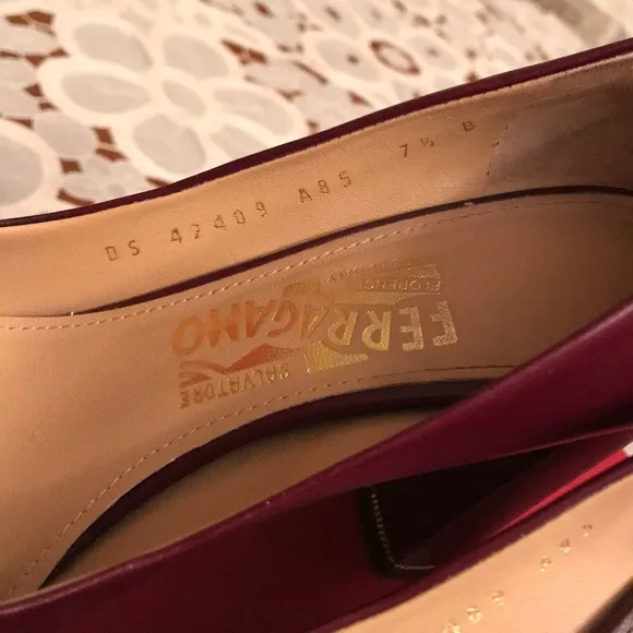 Salvatore Ferragamo block heels