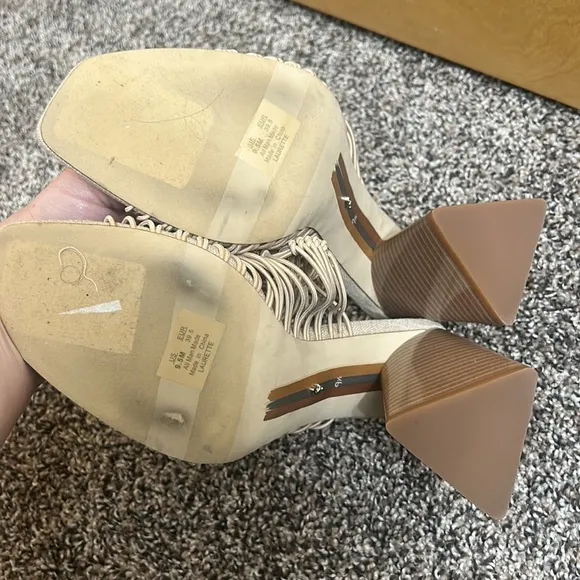 Sam Edelman Laurette Block Heels 9.5