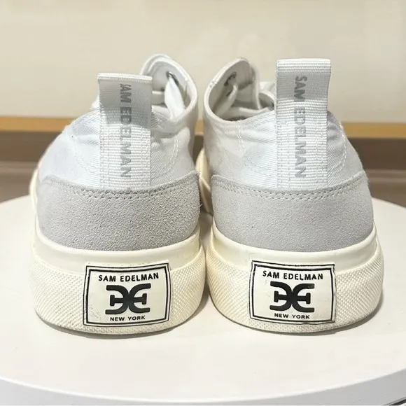 🌸SAM EDELMAN🌸 Sonia Platform Sneakers White  Size: 7.5