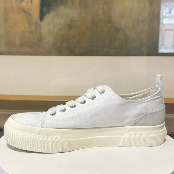🌸SAM EDELMAN🌸 Sonia Platform Sneakers White  Size: 7.5