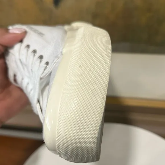 🌸SAM EDELMAN🌸 Sonia Platform Sneakers White  Size: 7.5