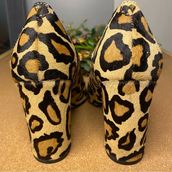 Sam Edelman Stillson Leopard Block Size 7