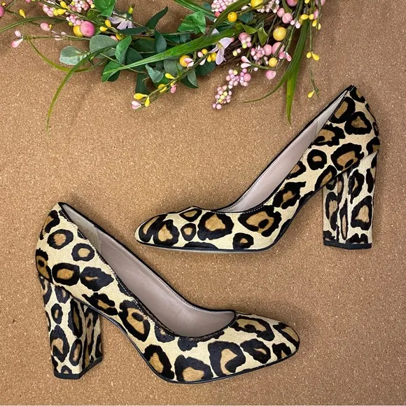Sam Edelman Stillson Leopard Block Size 7