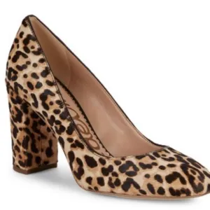 Sam Edelman Stillson Leopard Block Size 7