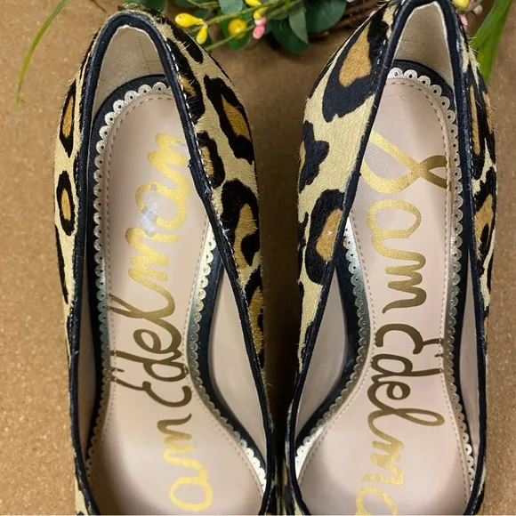 Sam Edelman Stillson Leopard Block Size 7