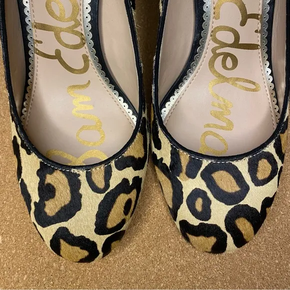 Sam Edelman Stillson Leopard Block Size 7