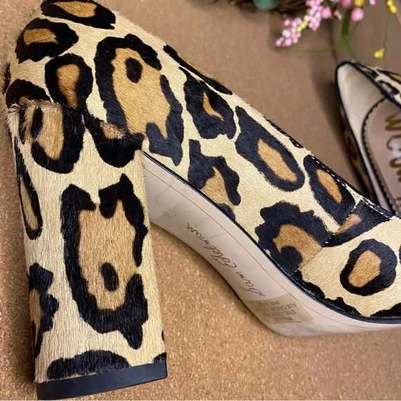 Sam Edelman Stillson Leopard Block Size 7