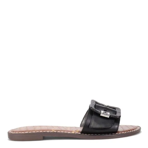 SAM EDELMAN WOMENS GRANADA WHITE SLIDES 7 M