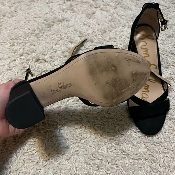 Sam Edelman yancy block heels size 6