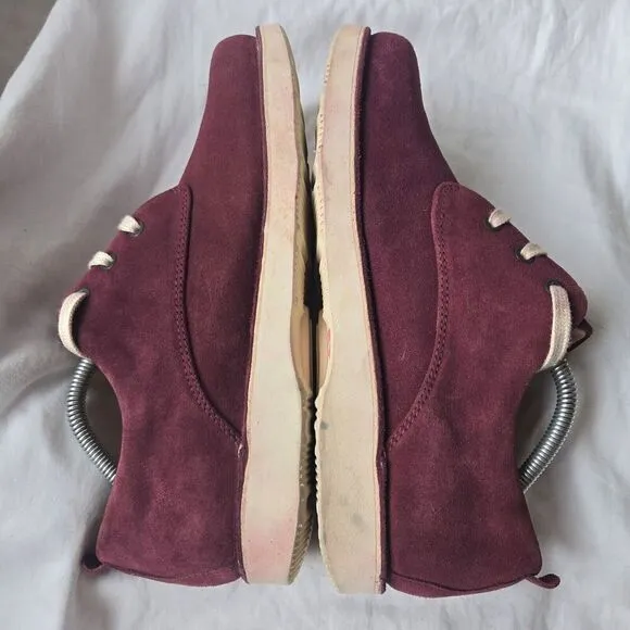 Samuel Hubbard Free Men's Plum Suede Casual Oxfords Size 11.5 M --M1100-037