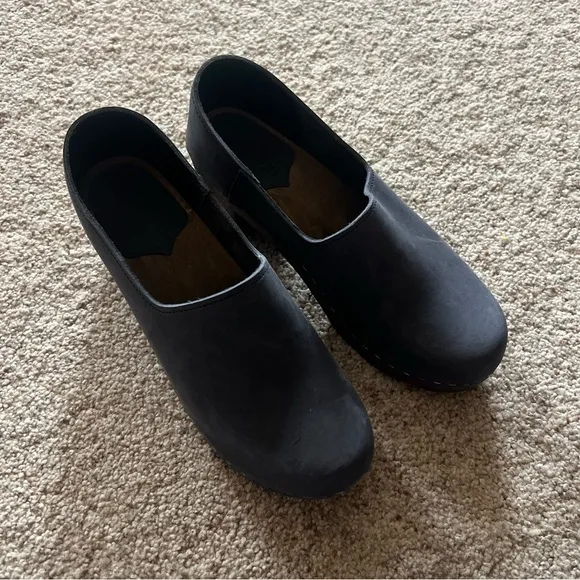 Sandgrens Swedish Bridget Clogs Closed Heel Size 41