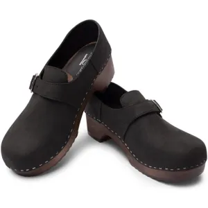 Sandgrens Swedish Handmade Wooden Closed Back Clogs