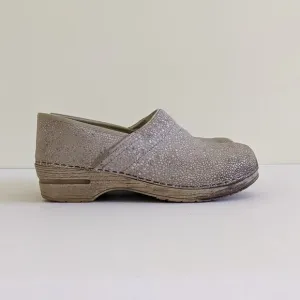 Sanita Alisa Professional Clogs Sz 41/9.5-10 Beige Original Danish Clogs