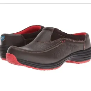 𝅺Sanita Brown Slip On Clogs Shoes Luxe Heir Sanita 02 Model New In Box