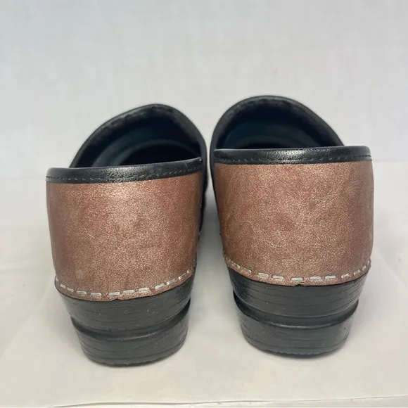 Sanita Professional Clogs Nursing Restaurant Mettalic Copper Women 7.5-8