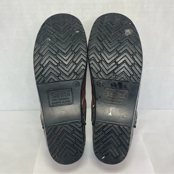 Sanita Professional Clogs Nursing Restaurant Mettalic Copper Women 7.5-8