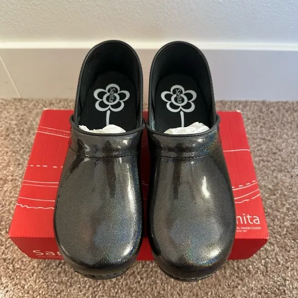 Sanita Smart Step Professional Clogs - Charcoal