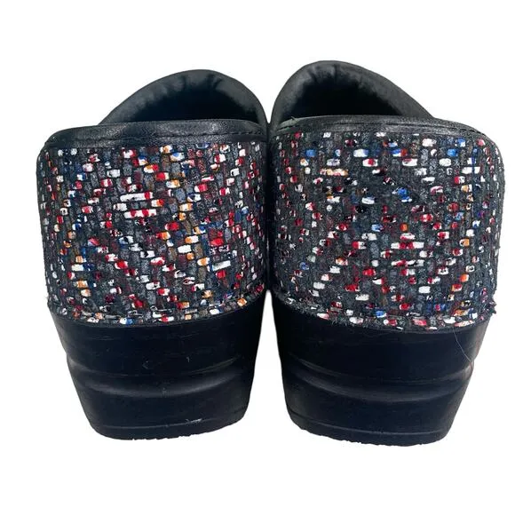 Sanita Women’s Leyden Multicolor Slip On Clogs Size 37 US 6.5