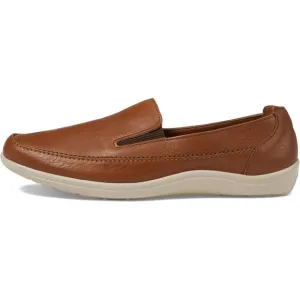 SAS Mens Weekender Loafer US Size 12.5 EU 45 Brown Leather Slip On Round Toe NIB