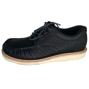 SAS San Antonio Shoemaker walkaround Lace shoe leather Made USA Black size 9.5W