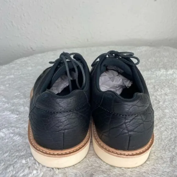 SAS San Antonio Shoemaker walkaround Lace shoe leather Made USA Black size 9.5W