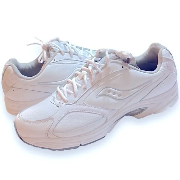 Saucony Grid Omni Walker White Shoes Men’s Size 15, XT 900, Brand New!