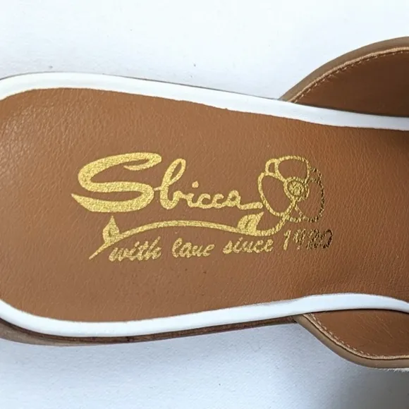 Sbicca Frankie Calf Hair Leather Mules Slides Western Cowgirl Ranch size 11 NWOT