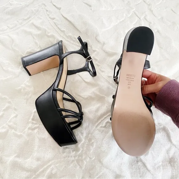 Schutz Kelsie Platform Heels New