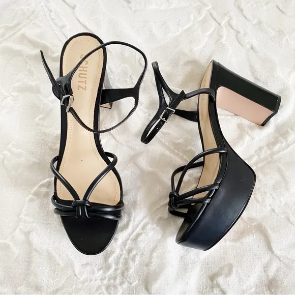 Schutz Kelsie Platform Heels New