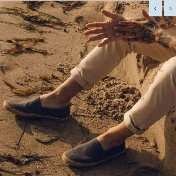 SeaVees Del Mar Espadrille Pavement 11.5 NWT