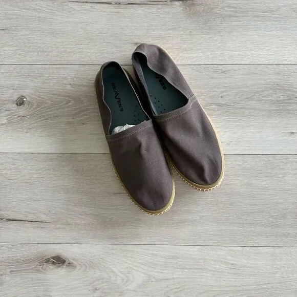 SeaVees Del Mar Espadrille Pavement 11.5 NWT