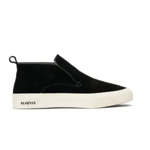 SeaVees Huntington Midi Sneaker Slip On Bootie Black Suede Size 8