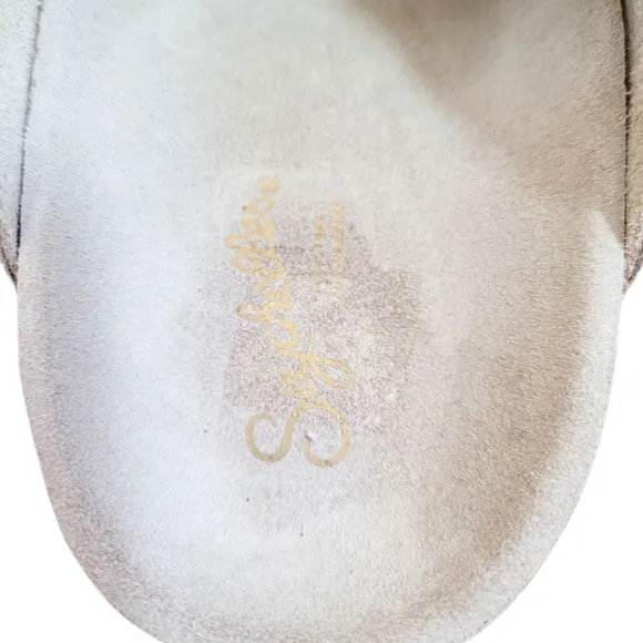 SEYCHELLES Feels Like Home Taupe Suede Mules Clogs Clog 8.5