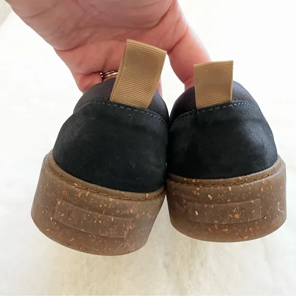 SHOE THE BEAR STB JESPER SLIP-ON SUEDE - NAVY Size 43 or 9.5/10 MINIMALIST
