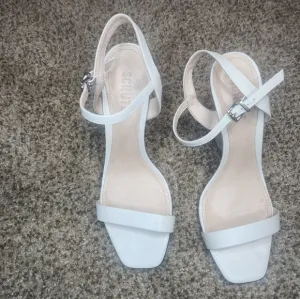 Shutz off white heels size 9
