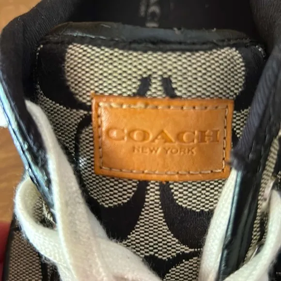 Signature Coach Barrett Il Monogram Sneakers Women 7.5