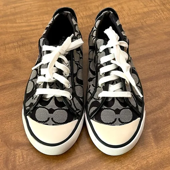 Signature Coach Barrett Il Monogram Sneakers Women 7.5