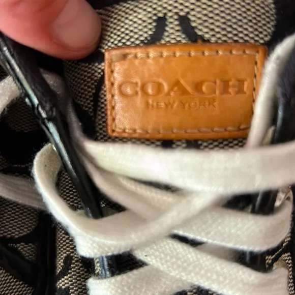 Signature Coach Barrett Il Monogram Sneakers Women 7.5