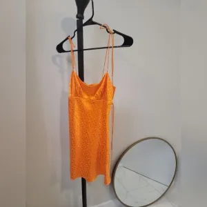 Significant Other Orange Slip Sleeveless Mini Dress Size 6